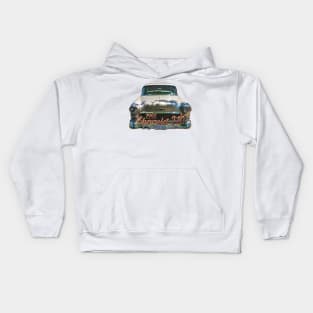 1955 Chevrolet 210 2 Door Sedan Kids Hoodie